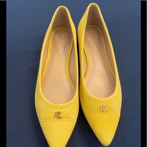 Ralph Lauren leather flat